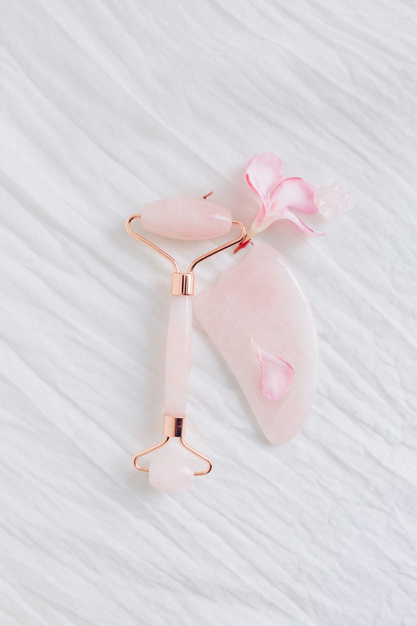 Dewspell rose quartz skincare ritual collection