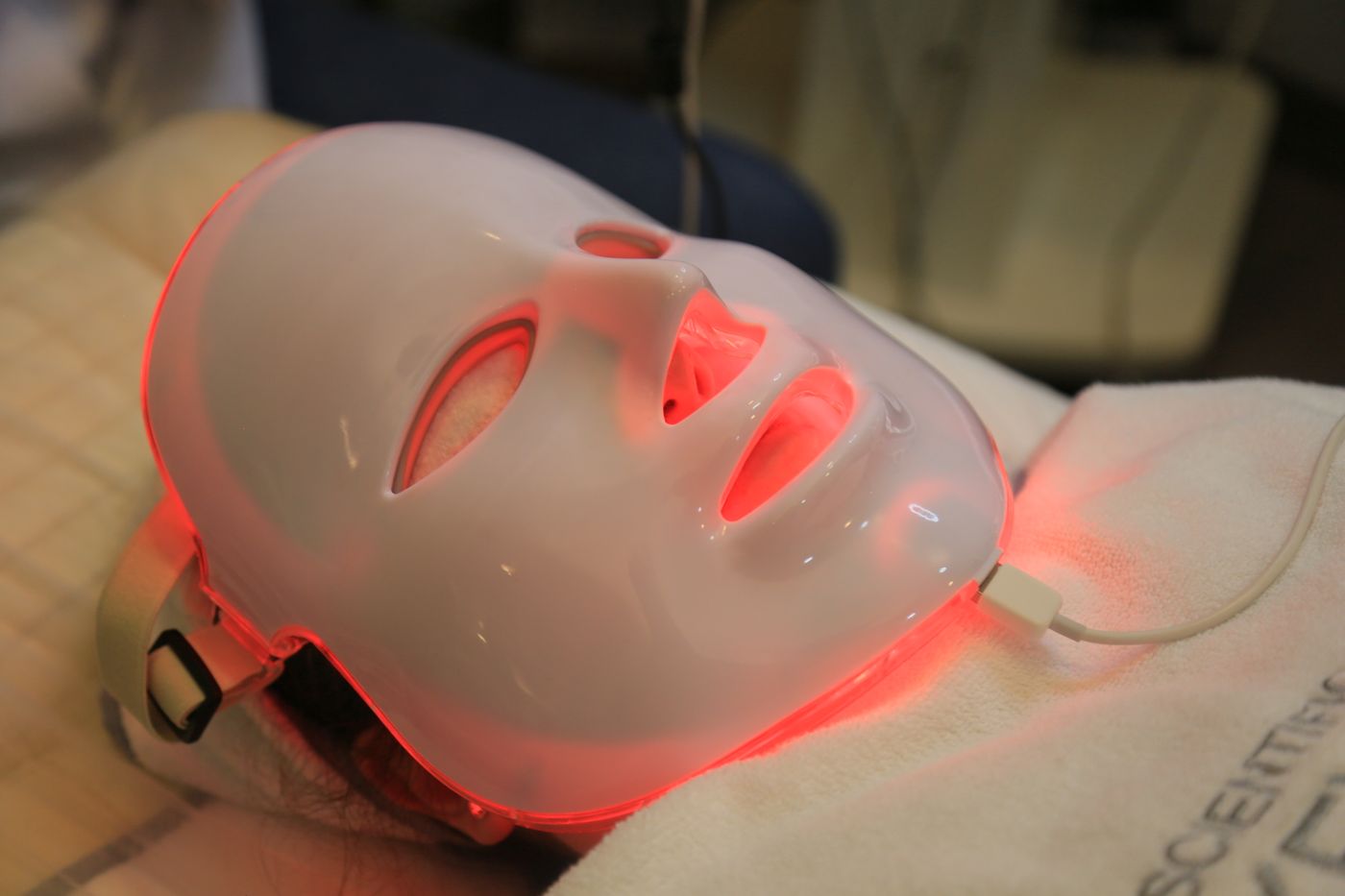 At-home LED beauty device collection by Dewspell