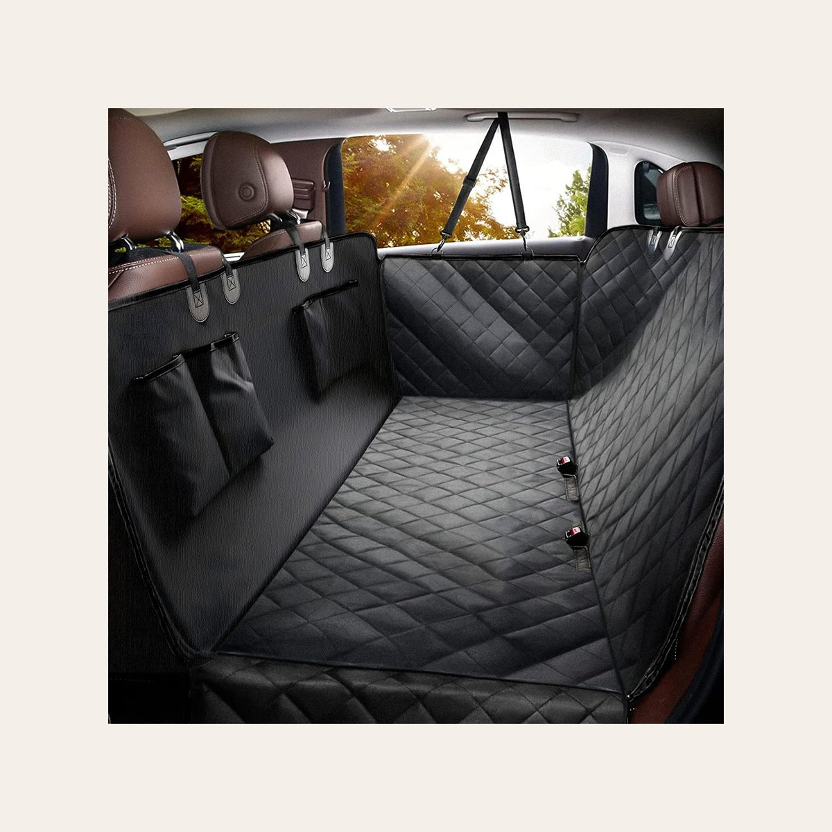 Dewspell Backseat Buddy dog car seat cover